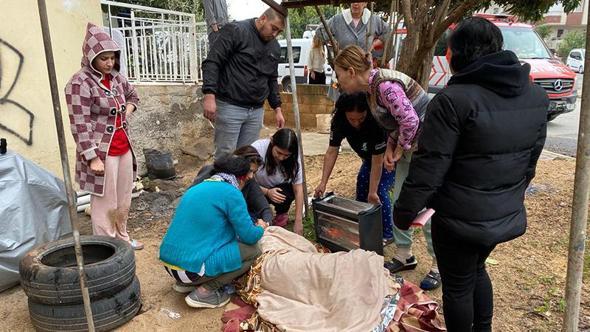 Su dolu çukura düşen Fatmagül'ü elektrikli sobayla ısıttılar