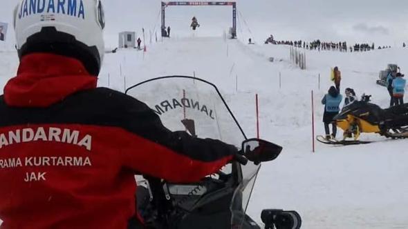 Jandarma, Dünya Kar Motoru Şampiyonası'nda aldığı tedbirleri paylaştı