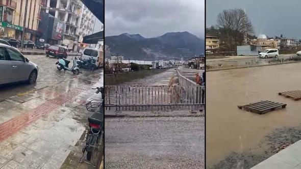 Hatay'da şiddetli sağanak sele neden oldu