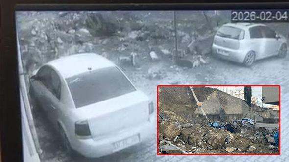 Kastamonu’da istinat duvarı çöktü