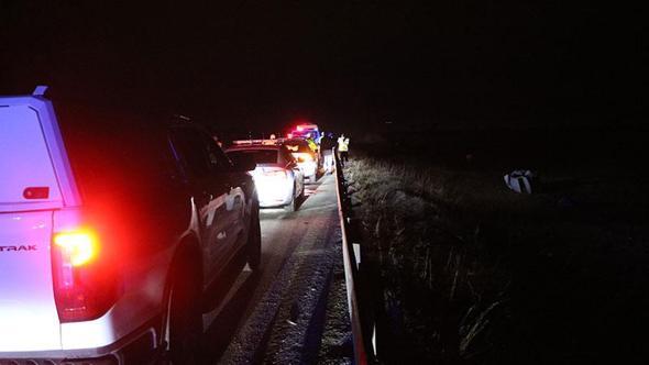 Kayseri’de otomobil şarampole yuvarlandı: 1 ölü, 4 yaralı