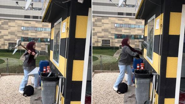 ‘Taksi beni sevmiyor’ diyerek saldırmış; taksi durağına saldırının yeni görüntüleri ortaya çıktı