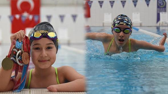 Paralimpik yüzücüler Zümra ve Zeynep İkra, milli takıma girmek için kulaç atıyor