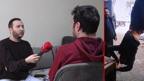 Ayağından vince asılan zihinsel engelli Hamza: Çekindim, aileme bile anlatamadım