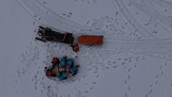 Hesarek Kayak Merkezi’nde arama-kurtarma tatbikatı