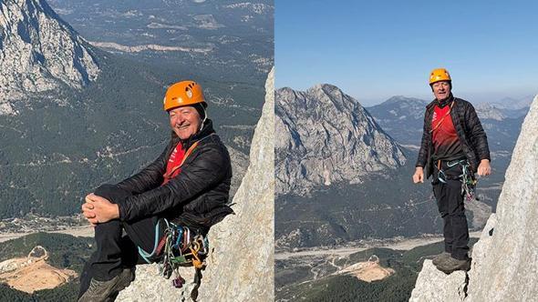73 yaşında, dağcılık yaşam biçimi
