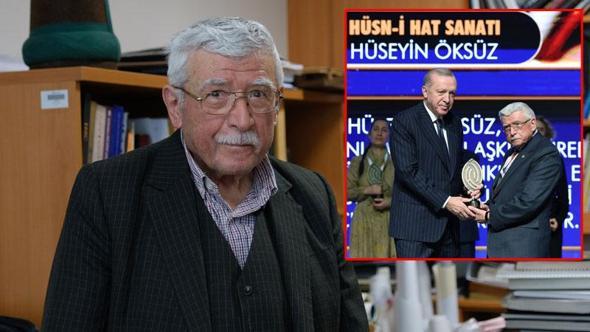 ‘Yaşayan İnsan Hazineleri’ ödüllü hattat Öksüz: Yaptığımız sanat, kültür mirasımızın ürünleri