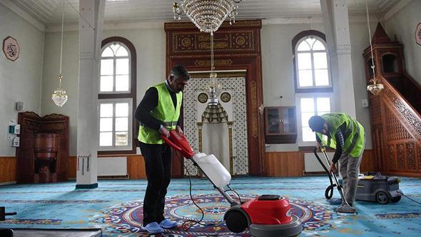 Erzurum’da ramazan öncesi 376 cami ve mescit temizlendi