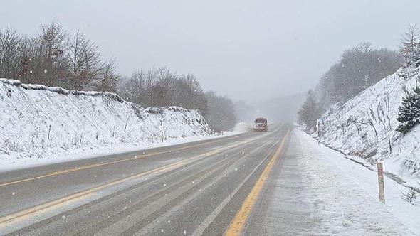 Edirne ve Kırklareli'de kar yağışı