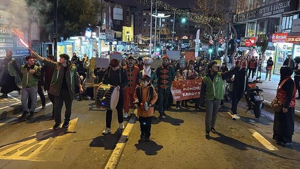 Tekirdağlılar ramazan ayını düzenlenen yürüyüşle karşıladı