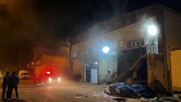 Kayseri’de hayvansal yan ürünler tesisinde yangın