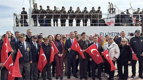 Tekirdağ'da 57'nci Alay, 111 yıl sonra yeniden Çanakkale'ye uğurlandı