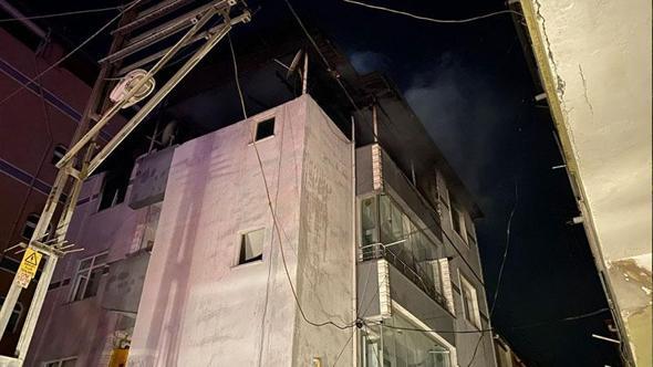 Evinde çıkan yangını söndürmek isterken yaralandı