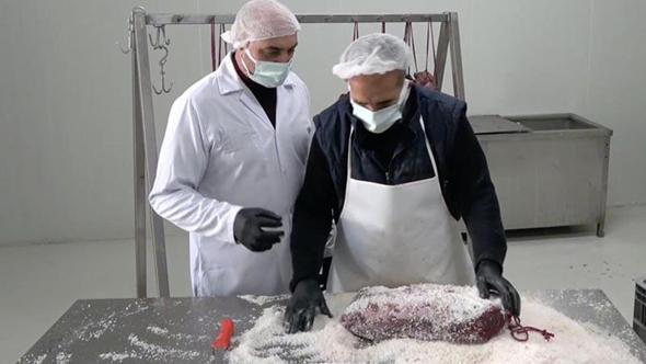 Devlet desteğiyle kurulan tesiste yılda 600 ton et işlenecek
