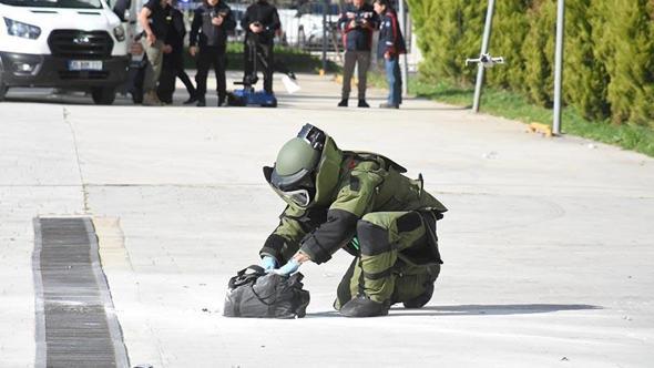 İzmir Bölge Adliye Mahkemesi'nde bomba tatbikatı