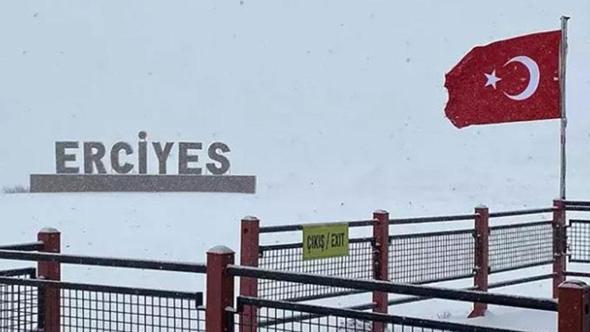 Erciyes Dağı’nda kar kalınlığı 3 metreye ulaştı