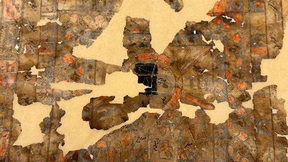 Cami duvarından Mekke'nin şehir planı çıktı