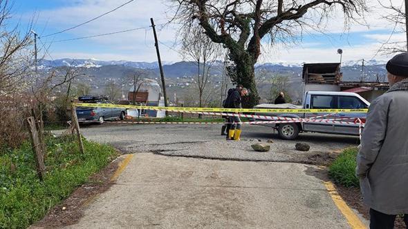 Ordu Valisi Erol, heyelan bölgesinde incelemelerde bulundu