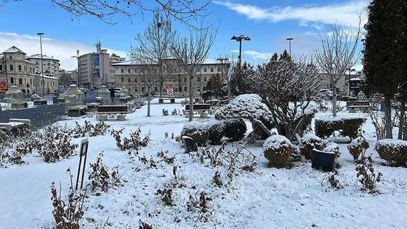 Sivas'ta kar yağışı