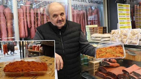 Kayseri’de ramazanın vazgeçilmezi sucuk içi, iftar sofralarını süslüyor