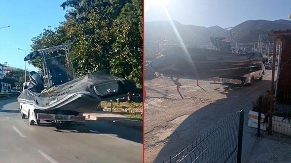 14 kaçak göçmenin öldüğü bot kıyıya çıkarılıp yediemin deposuna konuldu