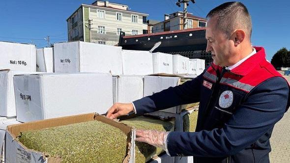 Tekirdağ'da baklavada kullanılacak 2 ton aflatoksinli fıstık ele geçirildi