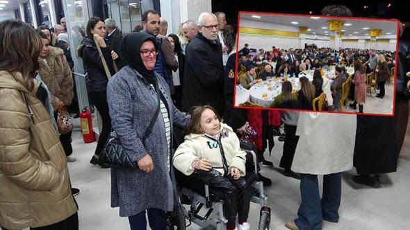 SMA’lı Melek’e destek için bin kişi, iftar programında bir araya geldi