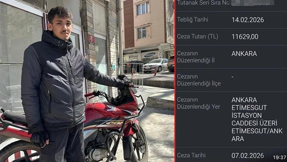 Fahri müfettiş, trafikte tartıştığı motokuryeye 11 bin lira ceza uygulattı
