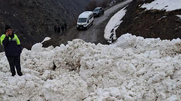 Çatak’ta çığ düştü; 1 mahalle ve 8 mezra ulaşıma kapandı
