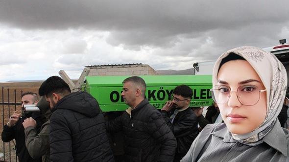 Eşi tarafından anne ve babasının mezarı başında öldürülen Gamze, toprağa verildi