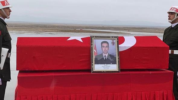 Şehit asker için Iğdır'da uğurlama töreni