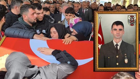 Hataylı şehit uzman çavuş toprağa verildi
