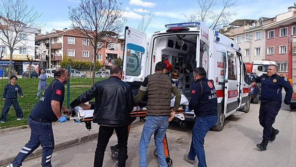 Evinde çıkan yangında bayılıp mahsur kaldı; itfaiyeciler kurtardı