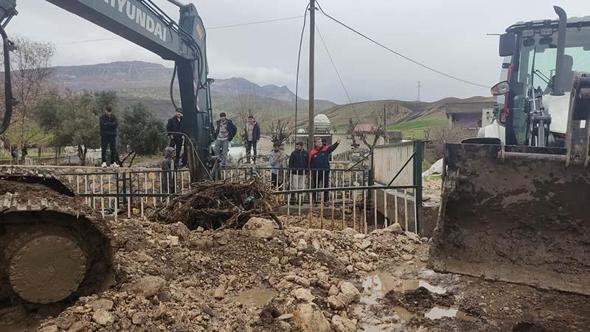 Şırnak’ta sel ve taşkınların yol açtığı hasar gideriliyor