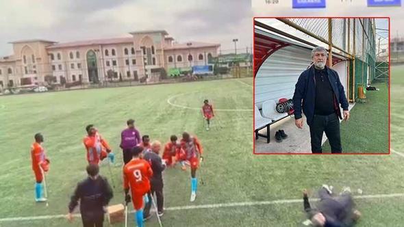 Ampute futbol maçında kalp krizi geçiren teknik direktör hayatını kaybetti