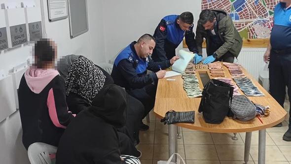 2 dilencinin üzerinden 19 bin 600 lira çıktı