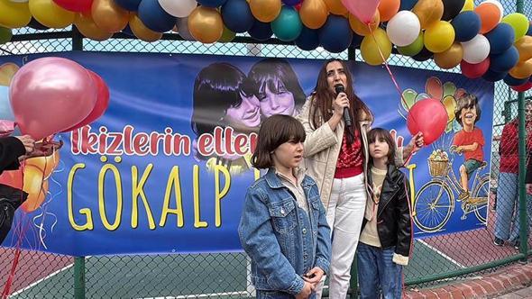 Kampanyası tamamlanan DMD'li Gökalp için bir araya gelip, gökyüzüne balon bıraktılar