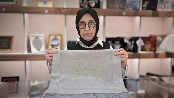 Depremzede tekstil ustasından dezavantajlı gruplara iyilik