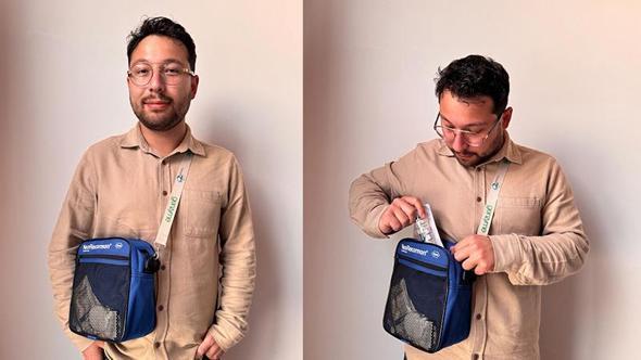 10 yıldır ilk yardım çantasını yanında taşıyor