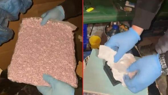 Küçükçekmece’de piyasa değeri 25,5 milyon lira olan 47 bin 873 ekstazi hap ele geçirildi