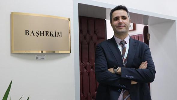 Dünyaya gözlerini açtığı hastaneye başhekim oldu