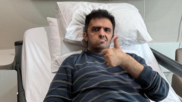 Iraklı felçli gazeteci, Türkiye'de yeniden ayağa kalktı