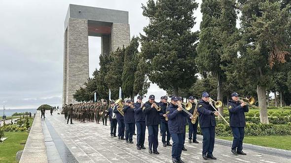 Çanakkale Kara Savaşları'nın 111'inci yılı anma töreninin provası yapıldı