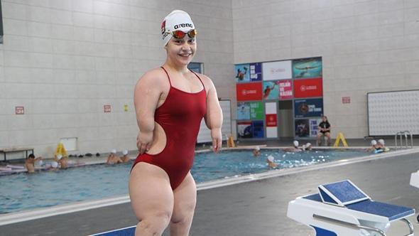 Milli yüzücü Meryem, 2028 Yaz Paralimpik Oyunları’nda Türk bayrağını dalgalandırmayı hedefliyor