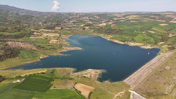 Kuruma noktasına gelen Naip Barajı'nda doluluk yağışlarla birlikte yüzde 22'ye yükseldi