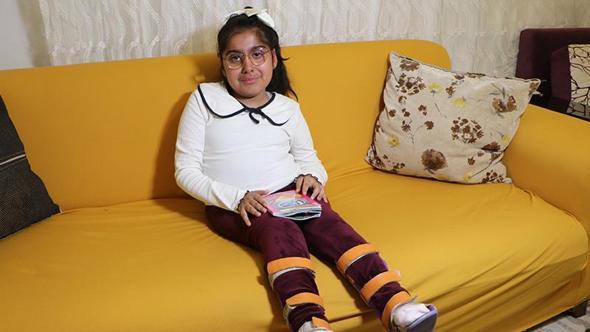 SMA Tip 2 hastası Fidan Ebrar: Arkadaşlarım gibi koşup oynamak istiyorum