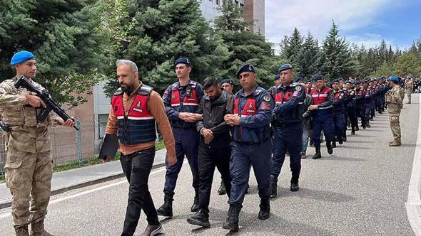 Gaziantep merkezli yasa dışı bahis operasyonunda 81 şüpheli adliyeyede