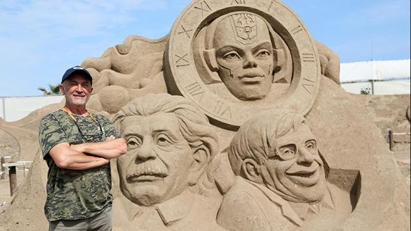 'Zaman Yolculuğu' temalı Kum Heykel Festivali başlıyor