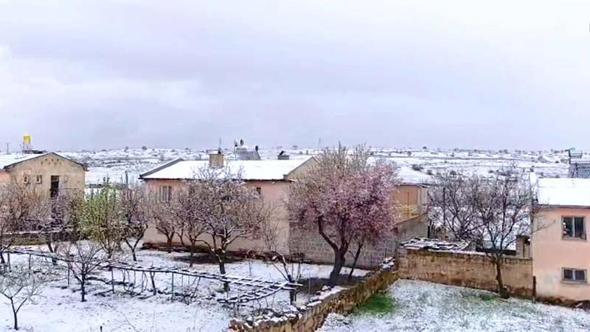 Kayseri’nin yüksek kesimleri beyaza büründü