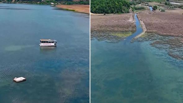 Sapanca Gölü'nde su seviyesi yükseldi